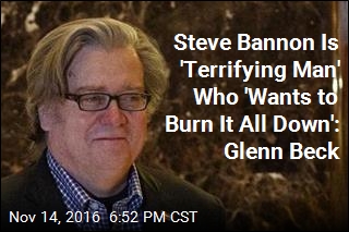 Even Glenn Beck Concerned About Steve Bannon in the White House