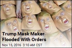 Trump Mask Factory Flooded With Orders