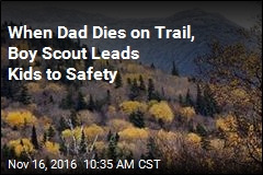 When Dad Dies on Trail, Boy Scout Leads Kids to Safety