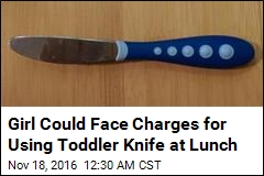 Girl, 11, Suspended for Bringing Toddler Knife to School