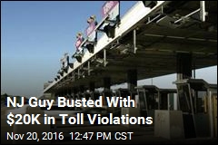 NJ Guy Busted With $20K in Toll Violations