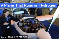 A Plane That Runs on Hydrogen