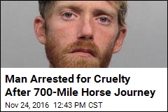 Guy Rides Horse From SC to Fla., Gets Arrested