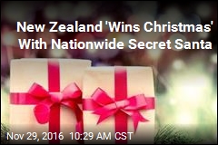 New Zealand &#39;Wins Christmas&#39; With Nationwide Secret Santa