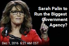 Sarah Palin &#39;Being Considered for VA Secretary&#39;
