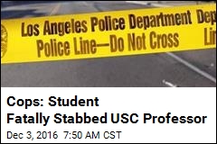 Cops: Student Fatally Stabbed USC Professor