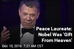 Peace Laureate: Nobel Was &#39;Gift From Heaven&#39;
