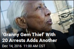 &#39;Granny Gem Thief&#39; With 20 Arrests Adds Another