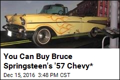 You Can Buy Bruce Springsteen&#39;s &#39;57 Chevy*