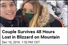 Couple Survives 48 Hours Lost in Blizzard on Mountain