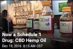 Now a Schedule 1 Drug: CBD Hemp Oil