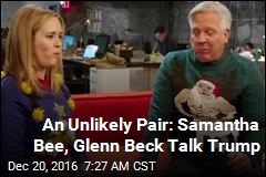 Bee, Beck Don Ugly Christmas Sweaters, Bond Over Trump
