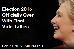 Election 2016 Officially Over With Final Vote Tallies