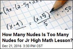 Teacher Reprimanded for Algebra Question About Nudes