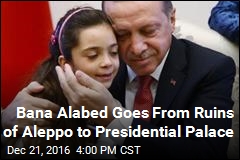 Aleppo&#39;s Bana Alabed Meets With Turkish President
