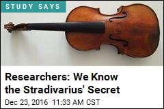 Researchers: We Know the Stradivarius&#39; Secret