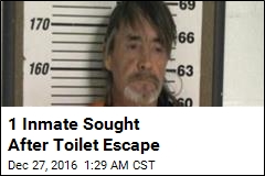 1 Inmate Sought After Toilet Escape