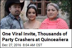 Thousands Turn Up for Quincea&ntilde;era After Viral Invite