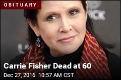 Carrie Fisher Dead at 60