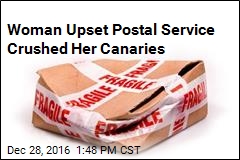 USPS Sorry It Delivered Dead Canaries in Crushed Package
