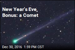 New Year&#39;s Eve Bonus: a Comet