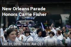 New Orleans Parade Honors Carrie Fisher