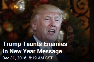 Trump: Happy New Year, Losers