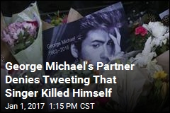 George Michael&#39;s Partner Denies Tweeting That Singer Killed Himself