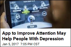 App to Improve Attention May Help People With Depression