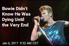Bowie Didn&#39;t Know He Was Dying Until the Very End