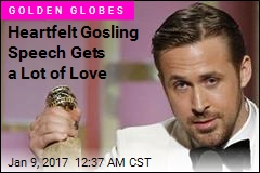 Heartfelt Ryan Gosling Speech Gets a Lot of Love
