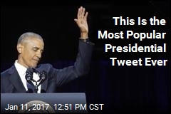 This Is the Most Popular Presidential Tweet Ever