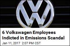 6 Volkswagen Employees Indicted in Emissions Scandal