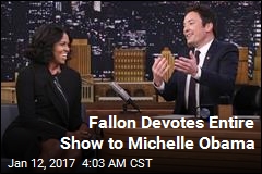 Fallon Devotes Entire Show to Michelle Obama