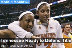 Tennessee Ready to Defend Title