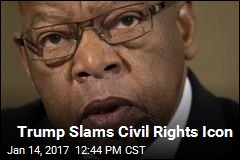 Trump Slams Civil Rights Icon