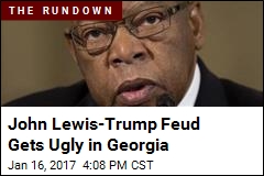 John Lewis Feud With Trump Gets Ugly in Georgia