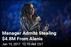 Manager Admits Stealing $4.8M From Alanis