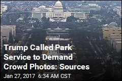Trump &#39;Called Park Service to Demand Crowd Photos&#39;