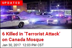 6 Killed in Mass Shooting at Canada Mosque