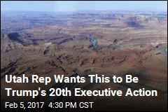 Utah Rep Wants This to Be Trump&#39;s 20th Executive Action