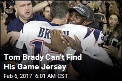 Super Bowl Mystery: Where&#39;s Brady&#39;s Jersey?