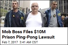 Mob Boss Sues After Prison Ping Pong Injury