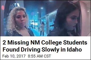 2 Missing NM College Students Found Driving Slowly in Idaho