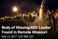Police Find Body of Missing KKK Leader