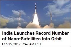 India Launches Record Number of Nano-Satellites Into Orbit
