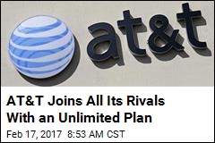 AT&amp;T Joins All Its Rivals With an Unlimited Plan