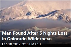 Man Found After 5 Nights Lost in Colorado Wildnerness