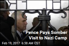 Pence Pays Somber Visit to Nazi Camp