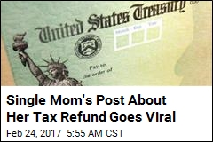 Single Mom&#39;s Post About How She Used Tax Return Goes Viral